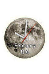 満月の時計ブログパーツ