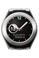 時計ブログパーツ　腕時計タイプ